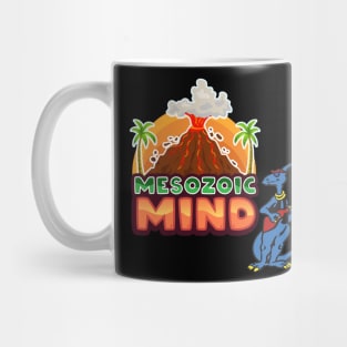 Parasaurolophus on Bass Guitar - Mesozoic Mind! Mug